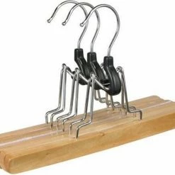 Merkloos Set Van 6x Stuks Houten Broekhangers Kledinghangers 24,5 Cm - Kledinghangers / Kleerhangers - Broeken En Rokken Ophangen 5 Merkloos Set Van 6x Stuks Houten Broekhangers Kledinghangers 24,5 Cm - Kledinghangers / Kleerhangers - Broeken En Rokken Ophangen -Lesser & Pavey-winkel 550x439 2