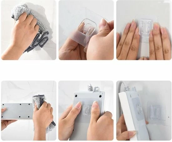 Merkloos 5/10/15/20 Zelfklevende Ophanghaken - Haken - Dubbelzijdig Tape - Haakjes - Badkamer Accessoires - Hanger - Ophangsysteem Schilderijen - Plakhaakjes Zelfklevend - Ophangsysteem - Hangers - Keuken - Haakjes Ophang - Opberg - Haak - Stipco 7 Merkloos 5/10/15/20 Zelfklevende Ophanghaken - Haken - Dubbelzijdig Tape - Haakjes - Badkamer Accessoires - Hanger - Ophangsysteem Schilderijen - Plakhaakjes Zelfklevend - Ophangsysteem - Hangers - Keuken - Haakjes Ophang - Opberg - Haak - Stipco - Afbeelding 5