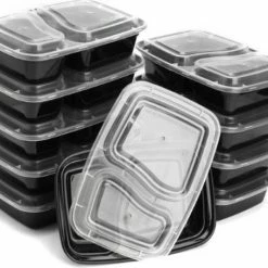 Deliqart Meal Prep Bakjes - 10 Stuks - 2 Compartimenten - Vershoudbakjes - Meal Prep - 1L - Magnetron Bakjes Met Deksel - Vershouddoos 14 Deliqart Meal Prep Bakjes - 10 Stuks - 2 Compartimenten - Vershoudbakjes - Meal Prep - 1L - Magnetron Bakjes Met Deksel - Vershouddoos -Lesser & Pavey-winkel 550x456 1