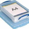 Really Useful Box RUB Transparante Opbergdoos 4l Transparant -Lesser & Pavey-winkel 550x462 4