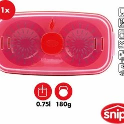 SNIPS® Microwave Magnetronbak - Eipocheerder - Omeletmaker - 0.75L -Lesser & Pavey-winkel 550x468 1