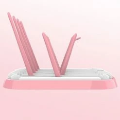 Minismus Bidon / Babyfles Droogrek Roze/Wit - Flessenrek Voor Bidons En Babyflessen - Afdruiprek Fles Met Lekbak - Flessendroogrek Voor Baby Flessen 10 Minismus Bidon / Babyfles Droogrek Roze/Wit - Flessenrek Voor Bidons En Babyflessen - Afdruiprek Fles Met Lekbak - Flessendroogrek Voor Baby Flessen -Lesser & Pavey-winkel 550x470 2