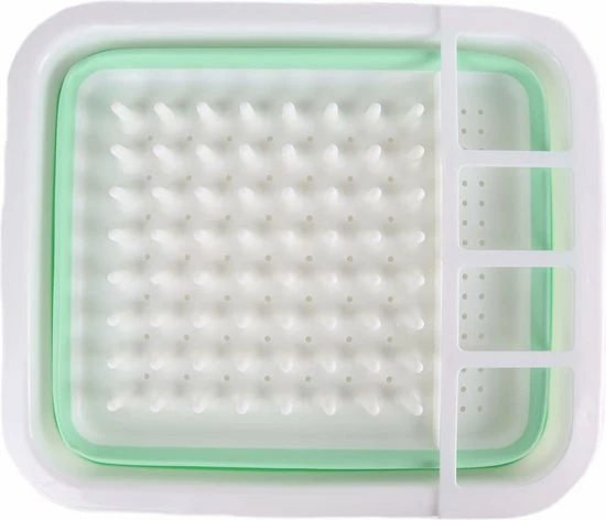 Ben Tools Afdruiprek Opvouwbaar - Afwasrek Siliconen - Vaatrekje Afdruiprekje 4 Ben Tools Afdruiprek Opvouwbaar - Afwasrek Siliconen - Vaatrekje Afdruiprekje - Afbeelding 2