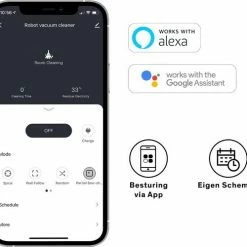 Sinji Smart Robotstofzuiger Met Laadstation – Draadloos Dweilrobot 20 Sinji Smart Robotstofzuiger Met Laadstation – Draadloos Dweilrobot -Lesser & Pavey-winkel 550x500 3