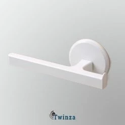 Twinza Vaatdoekhouder - Aanrecht Organiser Met Plaksticker - Gootsteenorganisers - Keuken Accessoires - Handdoekhaakjes - Wit