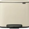 Brabantia Bo Prullenbak - 11 + 23 L - Soft Beige