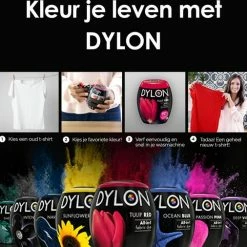 DYLON Wasmachine Textielverf Pods - Passion Pink - 350g -Lesser & Pavey-winkel 550x506 3