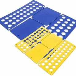 Relaxdays Vouwplank Set Van 2 - Kleding Vouwhulp - Kledingvouwer - Was Netjes Opvouwen