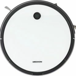 Medion MD 19601 - Robotstofzuiger Met Dweilfunctie - Wit/Zwart