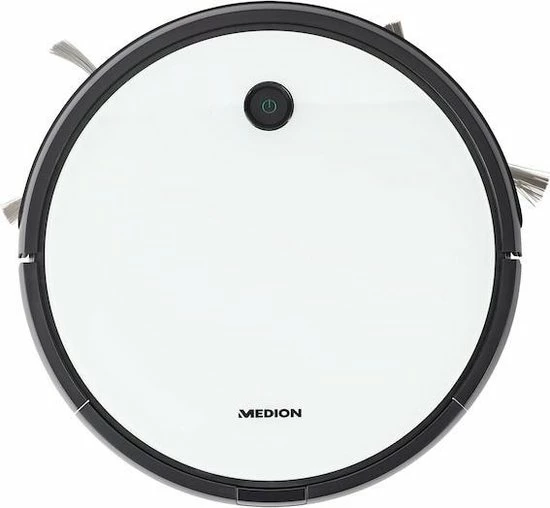 Medion MD 19601 - Robotstofzuiger Met Dweilfunctie - Wit/Zwart 3 Medion MD 19601 - Robotstofzuiger Met Dweilfunctie - Wit/Zwart
