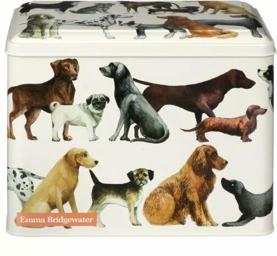 Emma Bridgewater Bewaarblik - Koekjestrommel Dogs 4 Emma Bridgewater Bewaarblik - Koekjestrommel Dogs - Afbeelding 2