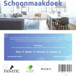 Clean Dry Droogdoek Set 2 Droogdoeken + 2 Microvezel Schoonmaakdoeken 24 Clean Dry Droogdoek Set 2 Droogdoeken + 2 Microvezel Schoonmaakdoeken -Lesser & Pavey-winkel 550x510 7
