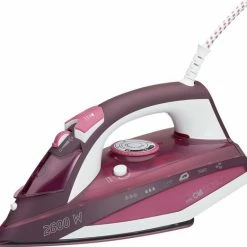 Clatronic DB 3705 - Stoomstrijkijzer Met 7 Functies, Keramische Zool, Traploze Temperatuurregeling 2600 Watt