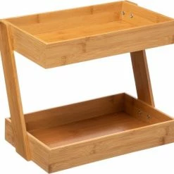 Merkloos Decopatent® 2 Laags Keuken Opbergrek - Staand Rek 2 Etages - Keukenrek - Bamboe Hout - Etagere Rek - Kruidenrek - Keuken Organizer 12 Merkloos Decopatent® 2 Laags Keuken Opbergrek - Staand Rek 2 Etages - Keukenrek - Bamboe Hout - Etagere Rek - Kruidenrek - Keuken Organizer -Lesser & Pavey-winkel 550x527 11