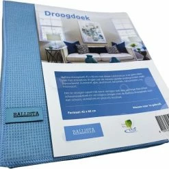 Ballista Ramenset Raamdoeken Droogdoek 45 X 60 Cm + Nanofiber 40 X 40 Cm Beide In Het Blauw Klasse 1 -Lesser & Pavey-winkel 550x533 10