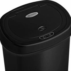 Sensor Prullenbak Zwart 40 Liter - Automatische Soft Close Deksel - 40L Design Afvalemmer Homra FONIX - Infrarood Sensor - Vuilnisbak Met Elektrische Deksel - Sensorbediening - Vingerafdrukvrij - Vuilafstotend - Zwarte Keuken En Kantoor Vuilbak -Lesser & Pavey-winkel 550x533 11