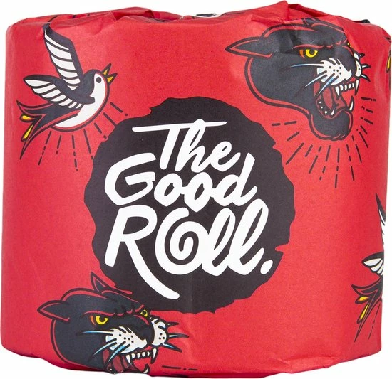 THE GOOD ROLL Toiletpapier - 48 Stuks - 250vel 3-laags - The Cheerful Choice - Duurzaam - 100% Gerecycled 11 THE GOOD ROLL Toiletpapier - 48 Stuks - 250vel 3-laags - The Cheerful Choice - Duurzaam - 100% Gerecycled - Afbeelding 9