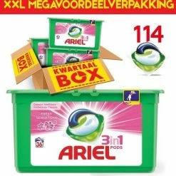 Ariel All In 1 Pods Fresh Sensations Wasmiddel - Voordeelverpakking 3 X 37 Wasbeurten - Wasmiddel Pods -Lesser & Pavey-winkel 550x533 8