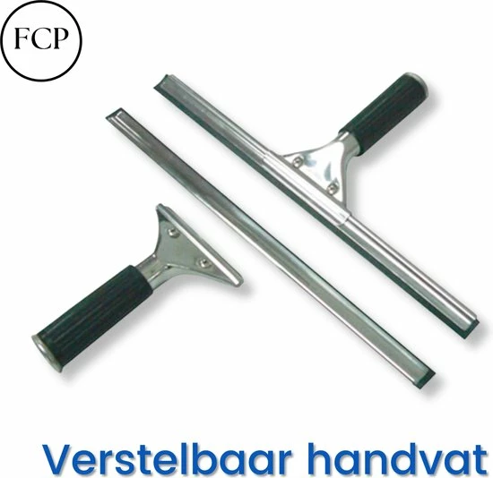 Raamwisser - Raamtrekker - Ruitenreiniger - Raam – Ruit – Roestvrijstaal – Rubber – Universeel – Schoonmaakartikelen - Zwart – 35 CM - FCProducts - Raamreiniging - Verwisselbaar - Roestvrijstaal 11 Raamwisser - Raamtrekker - Ruitenreiniger - Raam – Ruit – Roestvrijstaal – Rubber – Universeel – Schoonmaakartikelen - Zwart – 35 CM - FCProducts - Raamreiniging - Verwisselbaar - Roestvrijstaal - Afbeelding 9