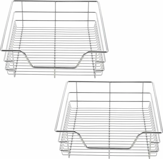 En.casa Schuiflade Set Van 2 Voor O.a. Keukenkast 50 Cm Breed 4 En.casa Schuiflade Set Van 2 Voor O.a. Keukenkast 50 Cm Breed - Afbeelding 2