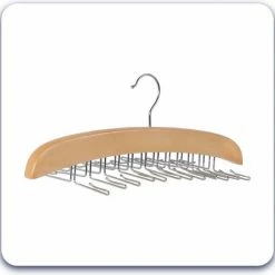 Eleganca Houten Stropdassen Hangers - Natuurlijke Houtkleur - Multifunctionele Stropdassenrek - Kast Organizer Met 24 Haken - Optimaal Voor Stropdassen, Sjaals Of Kleine Accessoires 13 Eleganca Houten Stropdassen Hangers - Natuurlijke Houtkleur - Multifunctionele Stropdassenrek - Kast Organizer Met 24 Haken - Optimaal Voor Stropdassen, Sjaals Of Kleine Accessoires -Lesser & Pavey-winkel 550x536 6