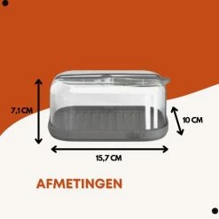 Five - Boterschaal Met Deksel - Botervloot Met Mesje - Bewaardoos Boter - Boterhouder - Botervloot -Lesser & Pavey-winkel 550x537 10