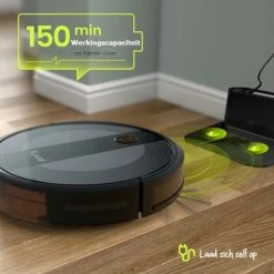 Kyvol Robotstofzuiger Cybovac E20 Met Onderhoud - Revisie Set, 2000Pa Wifi/Alexa/app, Automatische Zelf Opladende Robotstofzuiger Met 150 Min Looptijd, Slanke, Stille Mini-reinigingsrobot Voor Huisdierenhaar, Harde Vloeren En Tapijten -Lesser & Pavey-winkel 550x537 3