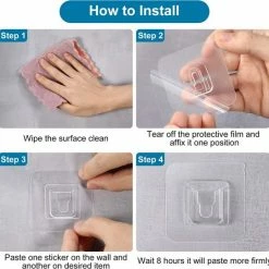 Merkloos Zelfklevende Haken 20 Paar / Extra Stevig Dubbelzijdig Tape / Muur Hanger / Ophanghaakjes / Wand Haken / Dubbelzijdig Schilderij Haakjes / Fotolijst Haakjes / Waterproof / Zonder Gaten Ophangen. 17 Merkloos Zelfklevende Haken 20 Paar / Extra Stevig Dubbelzijdig Tape / Muur Hanger / Ophanghaakjes / Wand Haken / Dubbelzijdig Schilderij Haakjes / Fotolijst Haakjes / Waterproof / Zonder Gaten Ophangen. -Lesser & Pavey-winkel 550x541 1