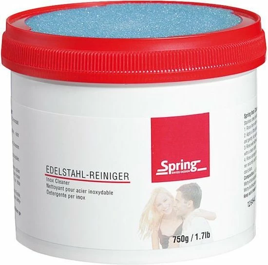 Professionele Koperpoets Van Spring - 750 Gram - Onbeperkt Houdbaar - Incl. Koperpoets Spons 3 Professionele Koperpoets Van Spring - 750 Gram - Onbeperkt Houdbaar - Incl. Koperpoets Spons