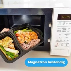 Deliqart Meal Prep Bakjes - 10 Stuks - 2 Compartimenten - Vershoudbakjes - Meal Prep - 1L - Magnetron Bakjes Met Deksel - Vershouddoos 23 Deliqart Meal Prep Bakjes - 10 Stuks - 2 Compartimenten - Vershoudbakjes - Meal Prep - 1L - Magnetron Bakjes Met Deksel - Vershouddoos -Lesser & Pavey-winkel 550x547