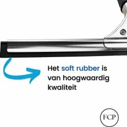 Raamwisser - Raamtrekker - Ruitenreiniger - Raam – Ruit – Roestvrijstaal – Rubber – Universeel – Schoonmaakartikelen - Zwart – 35 CM - FCProducts - Raamreiniging - Verwisselbaar - Roestvrijstaal 22 Raamwisser - Raamtrekker - Ruitenreiniger - Raam – Ruit – Roestvrijstaal – Rubber – Universeel – Schoonmaakartikelen - Zwart – 35 CM - FCProducts - Raamreiniging - Verwisselbaar - Roestvrijstaal -Lesser & Pavey-winkel 550x548 3