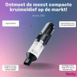 Novity® G90 Kruimeldief 6-Delig - Snoerloos - Kruimelzuiger - Best Verkocht - Auto - Philips - Black Decker - Bosch - 100W -Lesser & Pavey-winkel 550x548 5
