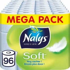 Nalys Soft Toiletpapier - 2 Lagen - 96 Rollen