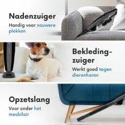 ROOMWARE® Pro Kruimeldief Snoerloos 11.000 Pa – Draadloze Stofzuiger - Handstofzuiger & Kruimelzuiger – HEPA Filter 18 ROOMWARE® Pro Kruimeldief Snoerloos 11.000 Pa – Draadloze Stofzuiger - Handstofzuiger & Kruimelzuiger – HEPA Filter -Lesser & Pavey-winkel 550x549 15