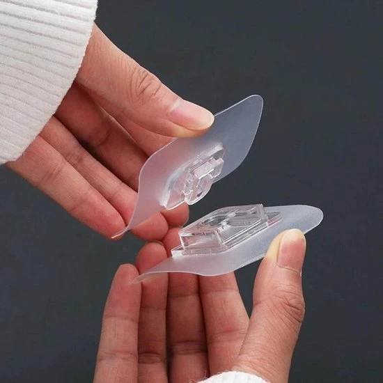 Merkloos Zelfklevende Haken 20 Paar / Extra Stevig Dubbelzijdig Tape / Muur Hanger / Ophanghaakjes / Wand Haken / Dubbelzijdig Schilderij Haakjes / Fotolijst Haakjes / Waterproof / Zonder Gaten Ophangen. 7 Merkloos Zelfklevende Haken 20 Paar / Extra Stevig Dubbelzijdig Tape / Muur Hanger / Ophanghaakjes / Wand Haken / Dubbelzijdig Schilderij Haakjes / Fotolijst Haakjes / Waterproof / Zonder Gaten Ophangen. - Afbeelding 5