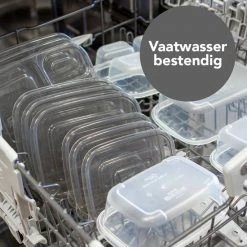 Lock&Lock Meal Prep Bakjes - Diepvriesbakjes - Vershoudbakjes Set Met Deksel - Magnetron Bakjes - Met 3 Compartimenten - Stevig En Herbruikbaar - BPA Vrij - Set Van 6 Stuks - 965ml -Lesser & Pavey-winkel 550x550 17