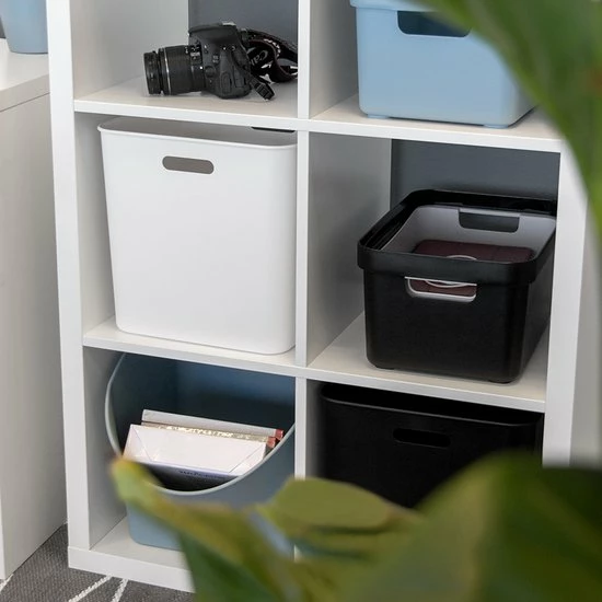 Sunware - Sigma Home Opbergbox 5L Zwart - 25,2 X 17,5 X 12,2 Cm 7 Sunware - Sigma Home Opbergbox 5L Zwart - 25,2 X 17,5 X 12,2 Cm - Afbeelding 5