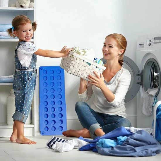 Relaxdays Vouwplank Set Van 2 - Kleding Vouwhulp - Kledingvouwer - Was Netjes Opvouwen 12 Relaxdays Vouwplank Set Van 2 - Kleding Vouwhulp - Kledingvouwer - Was Netjes Opvouwen - Afbeelding 10