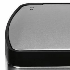 Simplehuman Deluxe Rectangular Pedaalemmer - 50 L - Mat RVS 17 Simplehuman Deluxe Rectangular Pedaalemmer - 50 L - Mat RVS -Lesser & Pavey-winkel 550x550 255