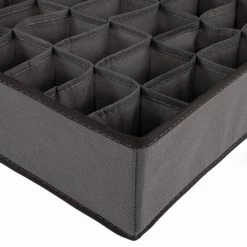 Springos Lade Organizer | Kleding Organizer | Ondergoed Organizer | 24 Vakken | Grijs | 33 X 33 Cm -Lesser & Pavey-winkel 550x550 258