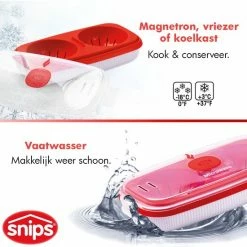 SNIPS® Microwave Magnetronbak - Eipocheerder - Omeletmaker - 0.75L -Lesser & Pavey-winkel 550x550 259