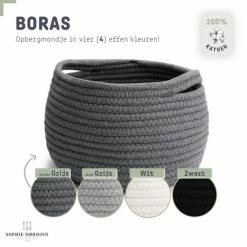 Sophie Nørdinn Mand Van Sophie Nordinn® - Opbergmand Boras (Donkergrijs) - Mandjes Opbergen - Milieuvriendelijk Manden - Katoen 10 Sophie Nørdinn Mand Van Sophie Nordinn® - Opbergmand Boras (Donkergrijs) - Mandjes Opbergen - Milieuvriendelijk Manden - Katoen -Lesser & Pavey-winkel 550x550 265