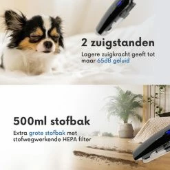 ROOMWARE® Pro Kruimeldief Snoerloos 11.000 Pa – Draadloze Stofzuiger - Handstofzuiger & Kruimelzuiger – HEPA Filter 19 ROOMWARE® Pro Kruimeldief Snoerloos 11.000 Pa – Draadloze Stofzuiger - Handstofzuiger & Kruimelzuiger – HEPA Filter -Lesser & Pavey-winkel 550x550 354