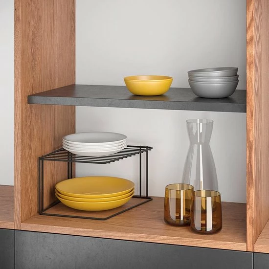 Tomado - Metaltex Tomado Metaltex - Bordenrek Boxe - Zwart - 1 Etage 9 Tomado - Metaltex Tomado Metaltex - Bordenrek Boxe - Zwart - 1 Etage - Afbeelding 7