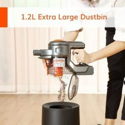 Ilife Easine H70 Steelstofzuiger – Steelstofzuiger Draadloos – Steelstofzuigers – Snoerloze Steelstofzuiger – Stofzuiger Zonder Zak – Stofzuiger – Ingebouwde LED Lampen -Lesser & Pavey-winkel 550x550 387