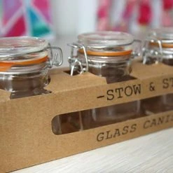 Merkloos 16x Kruidenpotjes Met Deksel + 50x Kruidenetiketten - Weck Jam Kruiden Voorraad Keuken Accessoires Potjes Glazen Potjes Met Deksel