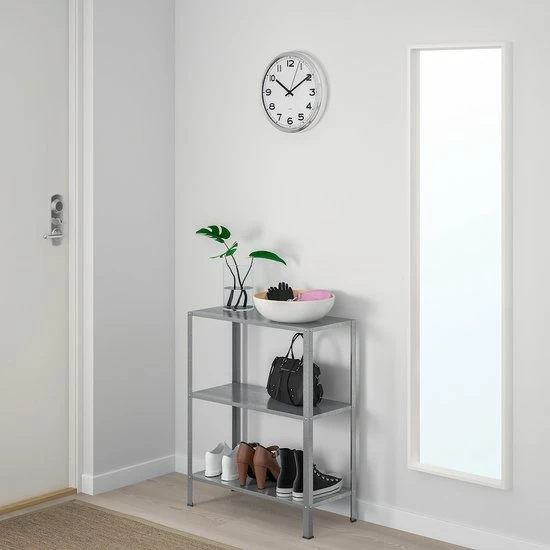 HYLLIS IKEA Stellingkast Metaal - Binnen/buiten - Opbergrek - 25kg Draagkracht - Industrieel - Opbergoplossing - 3 Vakken - 60x27x74 Cm 6 HYLLIS IKEA Stellingkast Metaal - Binnen/buiten - Opbergrek - 25kg Draagkracht - Industrieel - Opbergoplossing - 3 Vakken - 60x27x74 Cm - Afbeelding 4