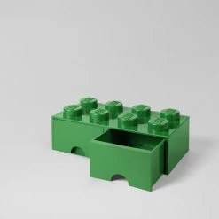 Opberglade Brick 8, Groen - LEGO -Lesser & Pavey-winkel 550x550 451