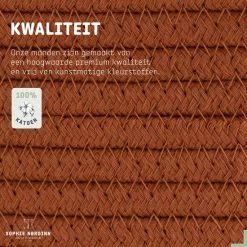 Sophie Nørdinn Mand Van Sophie Nordinn® - Opbergmand Stockholm (Brick Red) - Wasmand - Wasmanden - 40 Liter -Lesser & Pavey-winkel 550x550 467