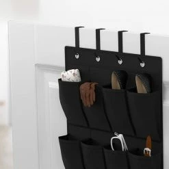 Merkloos Waal Deurhaken - Deurkapstok - Ophanghaken - Deurhaakje - Zwart -Lesser & Pavey-winkel 550x550 482